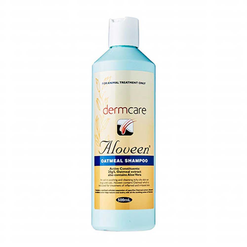 Dermcare Aloveen Oatmeal Shampoo for Dogs & Cats 500 ml