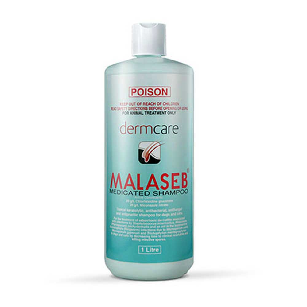 Dermcare Malaseb Medicated Shampoo For Dogs & Cats, 1 Litre