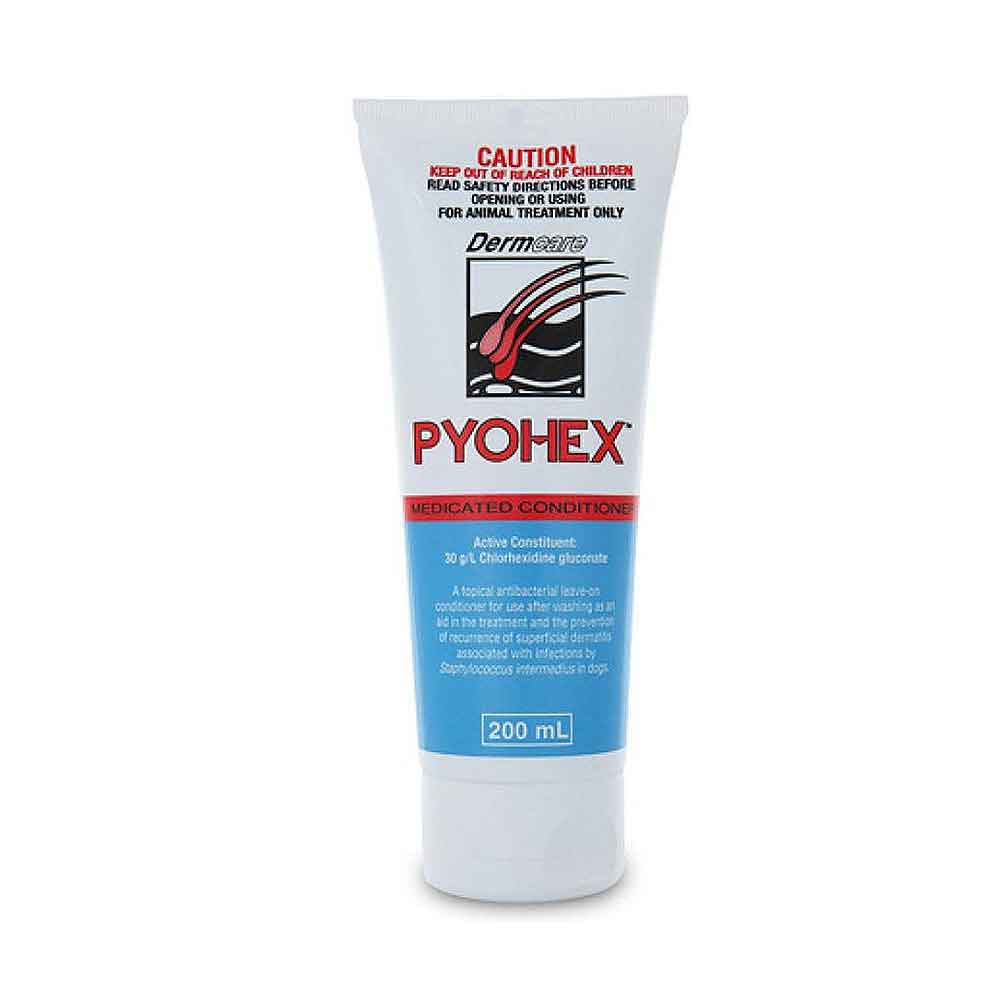 Dermcare Pyohex Medicated Conditioner For Dogs - 200 ml