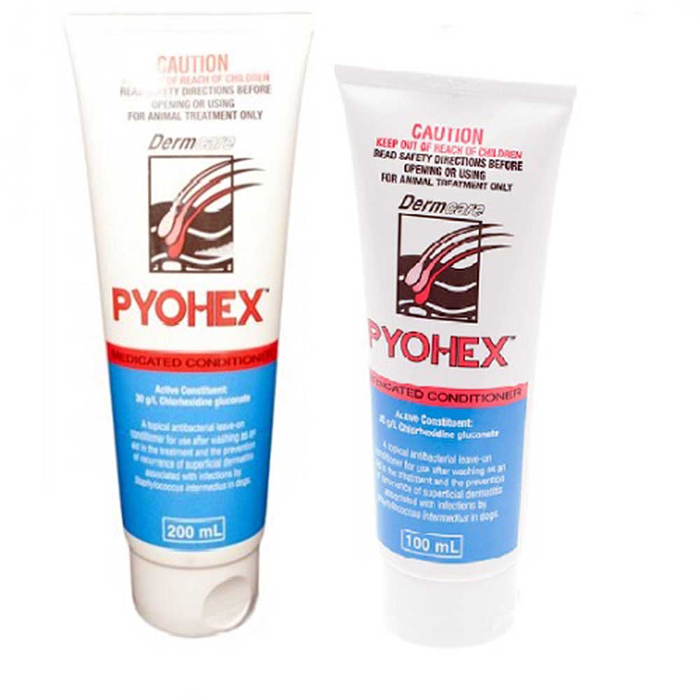 Dermcare Pyohex Medicated Conditioner For Dogs 100 ml