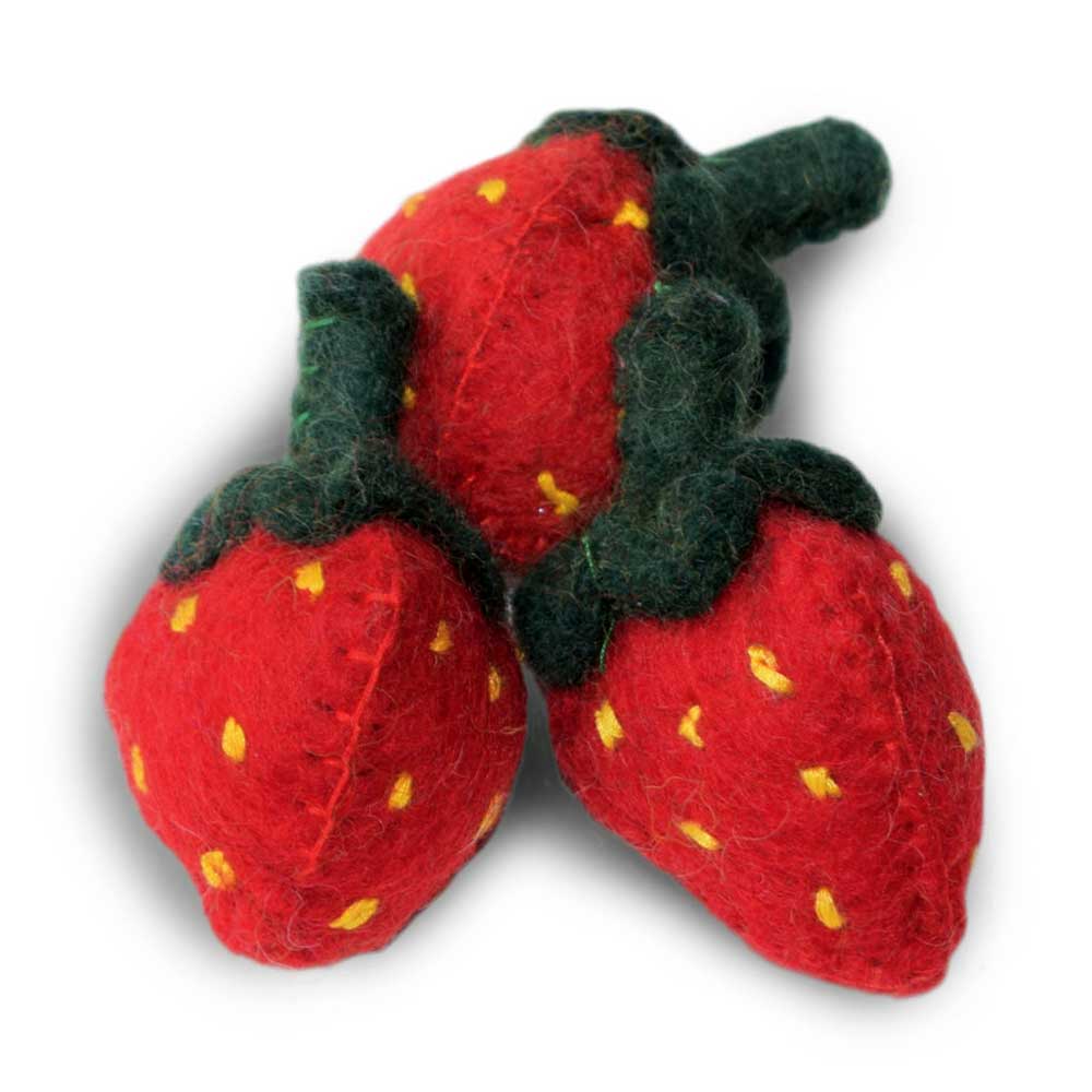 Strwberries - 3pc/pack Toy for Cats