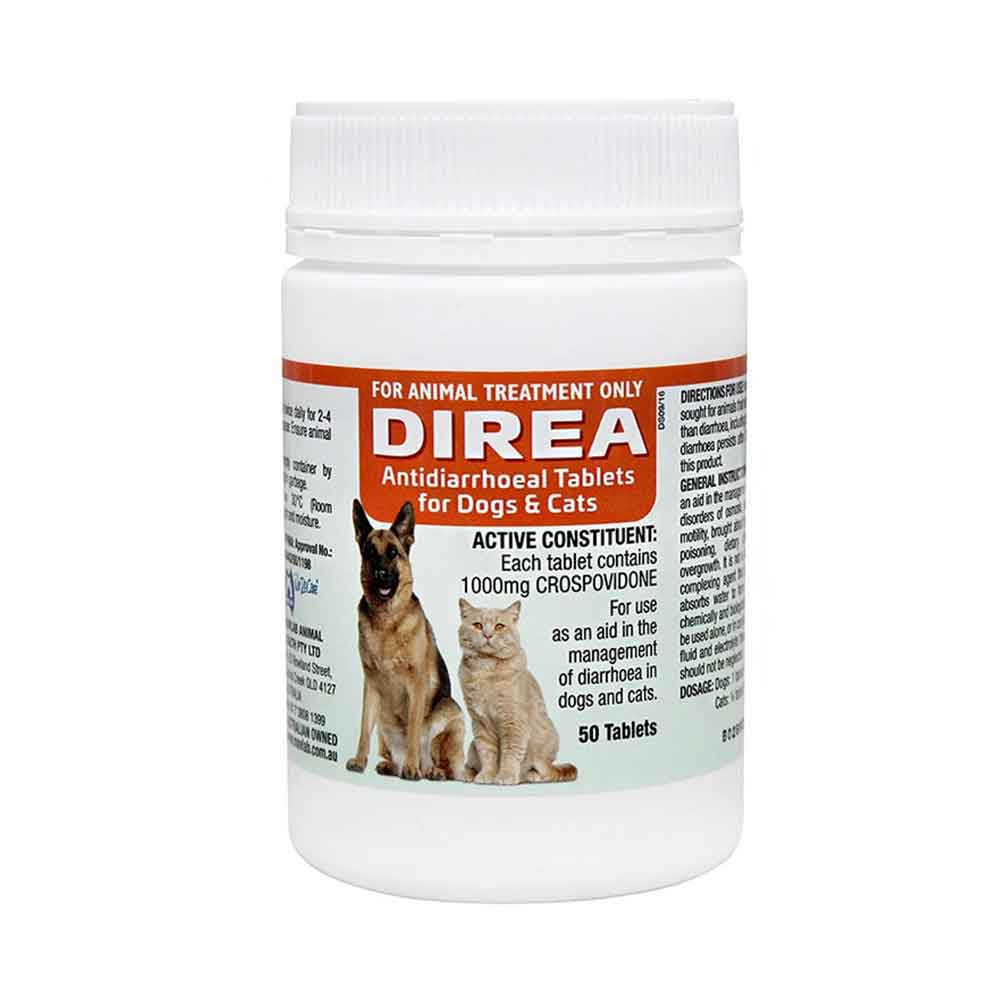 Direa Antidiarrhoeal Tablets for Dogs & Cats