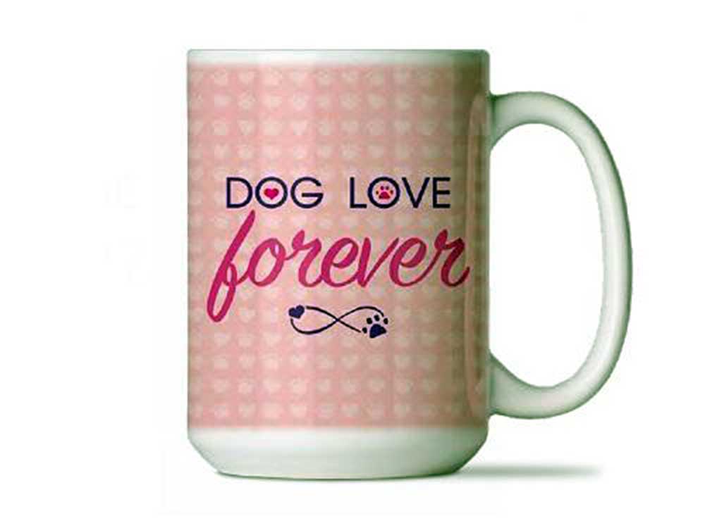 Dog Speak 15OZ Big Mug - Dog Love Forever