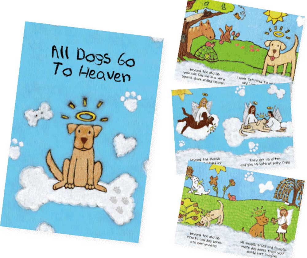 Dog Speak Bereavement Booklet - All Dogs Go To Heaven