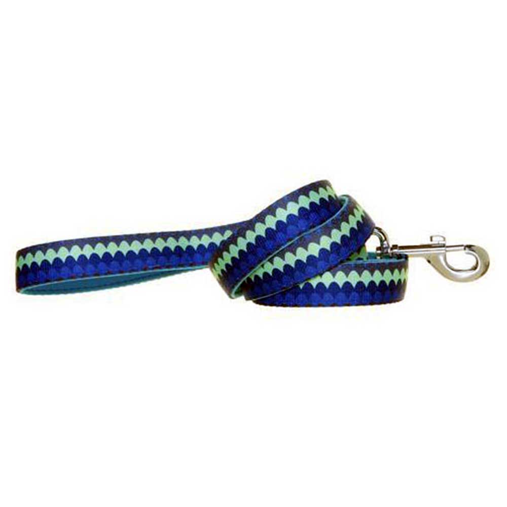 Doog Neoprene Dog Lead, Small (Pluto - Blue Waves)