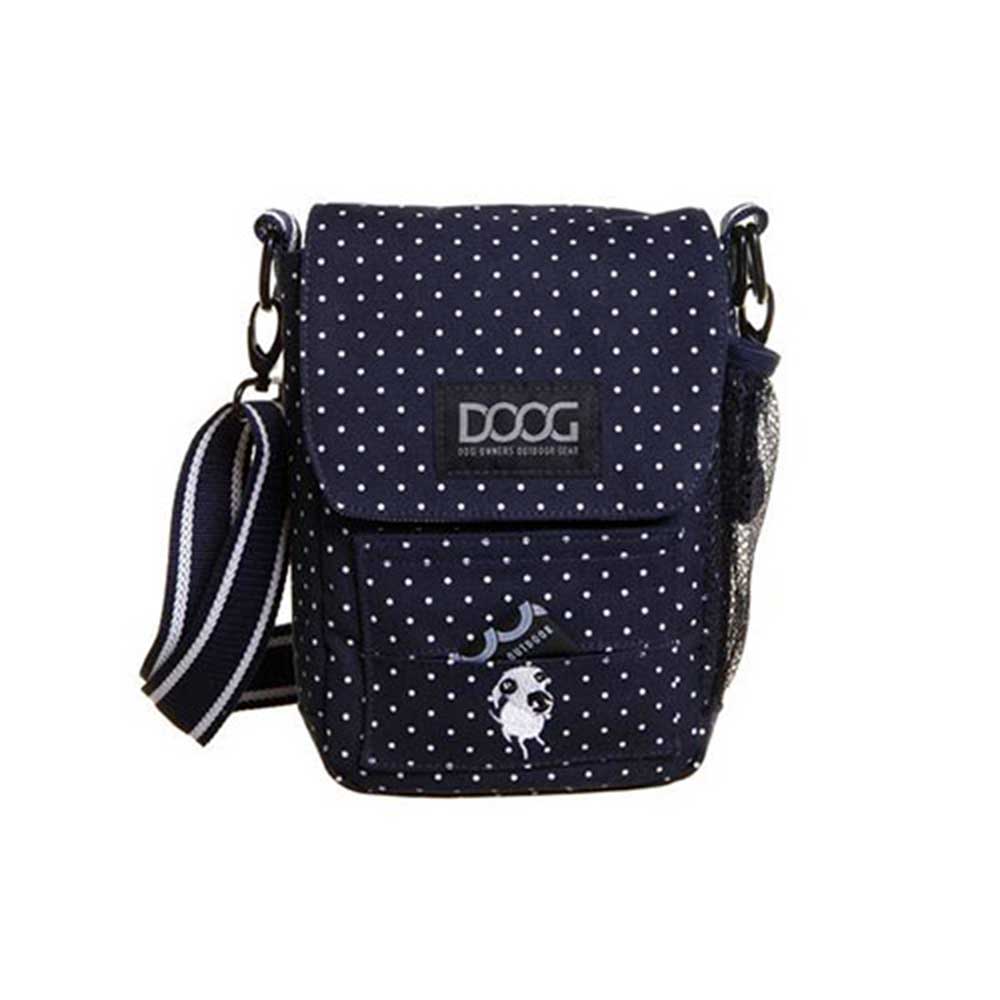 Doog Shoulder Bag - Navy/polka dot ( Stella Print )