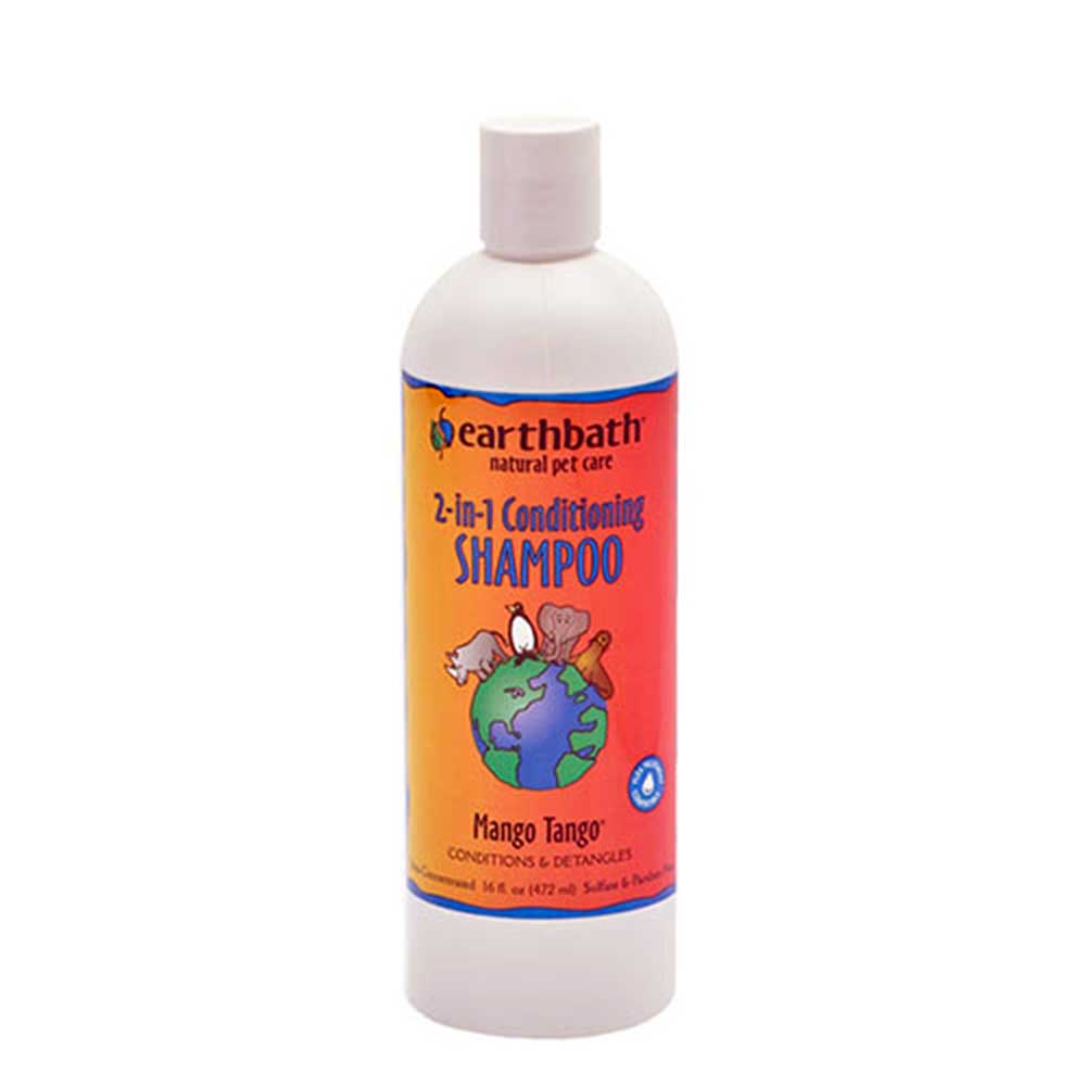 Earthbath 2in1 Conditioning Shampoo Mango Tango 16 oz