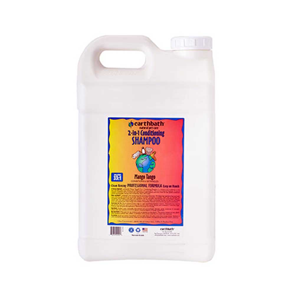 Earthbath 2in1 Conditioning Shampoo Mango Tango, 1 Gallon