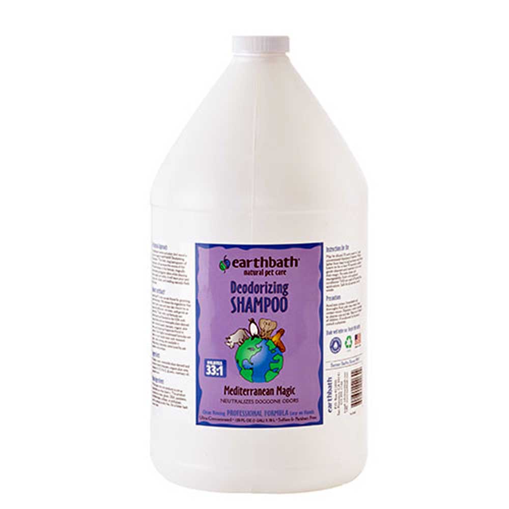 Earthbath Deodorizing Shampoo Mediterranean Magic 1 Gallon