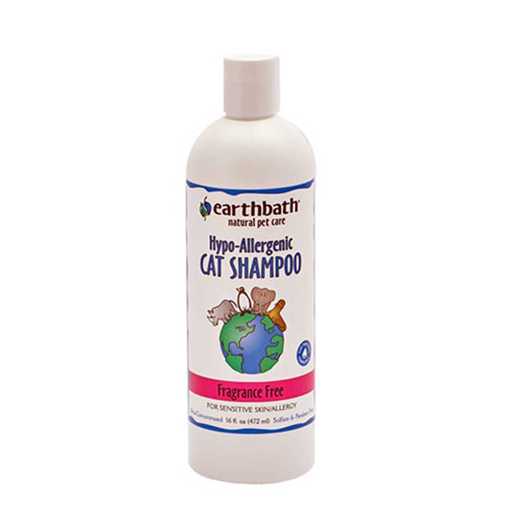 Earthbath Hypo-Allergenic Cat Shampoo 16 oz