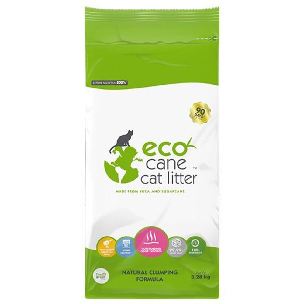 Eco Cane Natl Clumping Cat Litter 11.6L