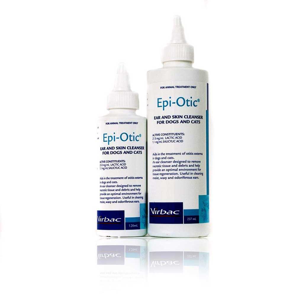 Virbac Epi-Otic Ear Skin Cleanser For Dogs And Cats, 237ml