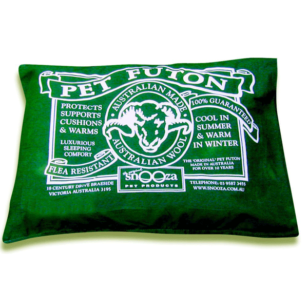 Pet Futon Dog Bed Cover Original Green