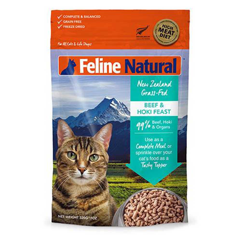 Feline Natural Beef-Hoki Dry Food