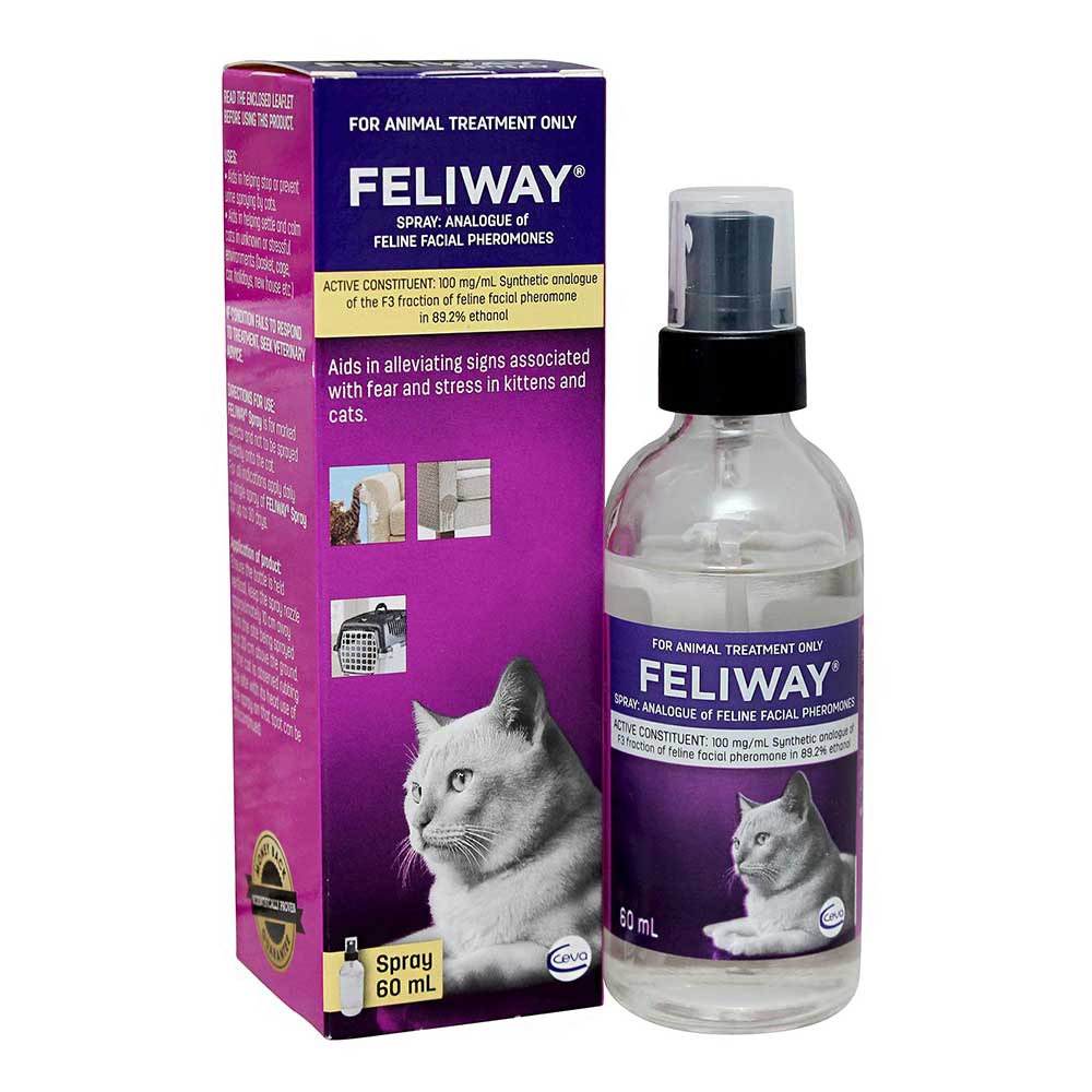 Ceva Feliway Calming Spray For Cats 60ml