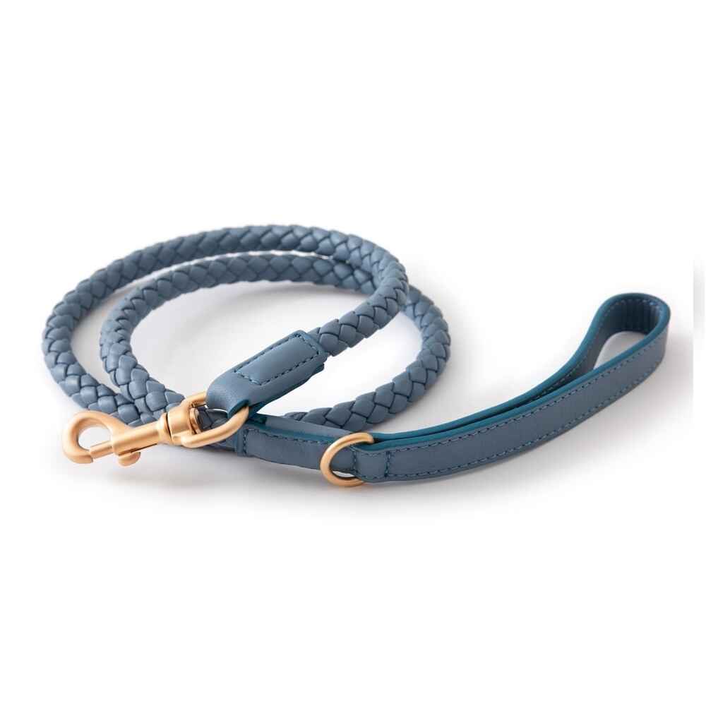 Ferdinando Leash Dusty Blue 13mm