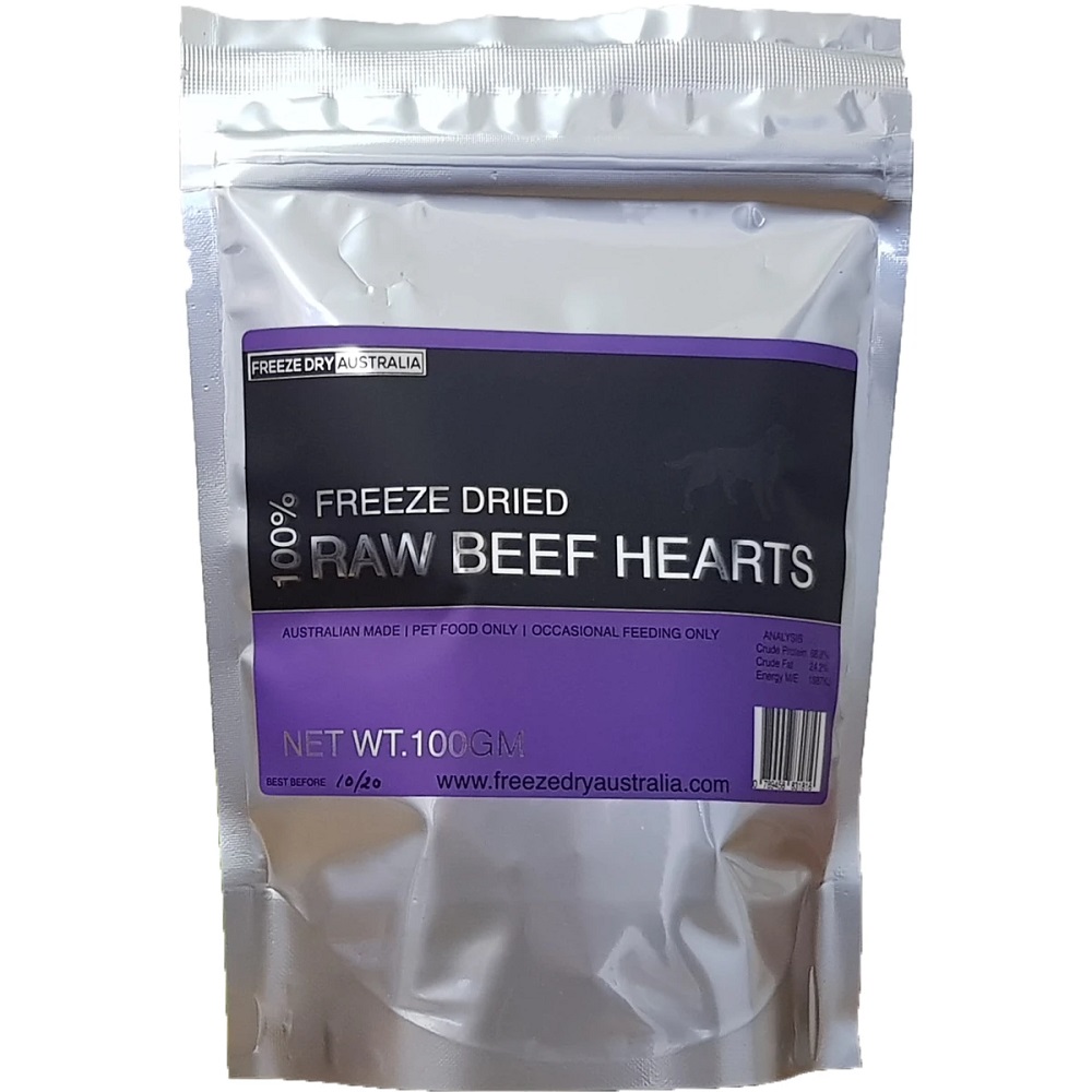 Freeze Dry Australia Diced Beef Hearts