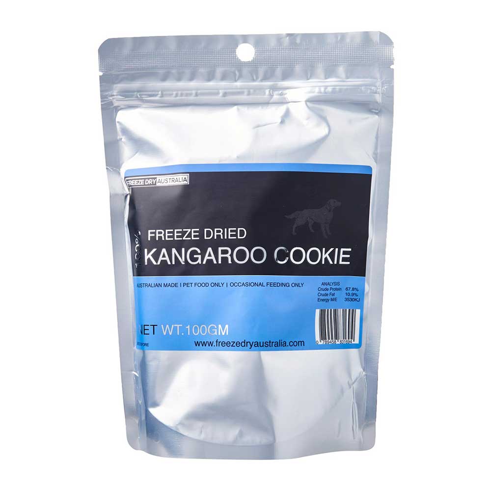 Freeze Dry Kangaroo Cookie Pet Treats