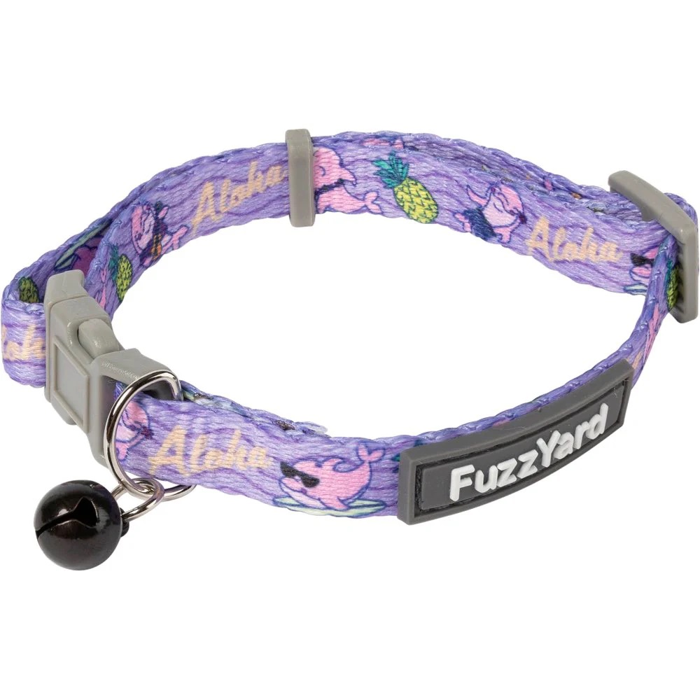 FuzzYard Cat Collar Aloha Dolphins