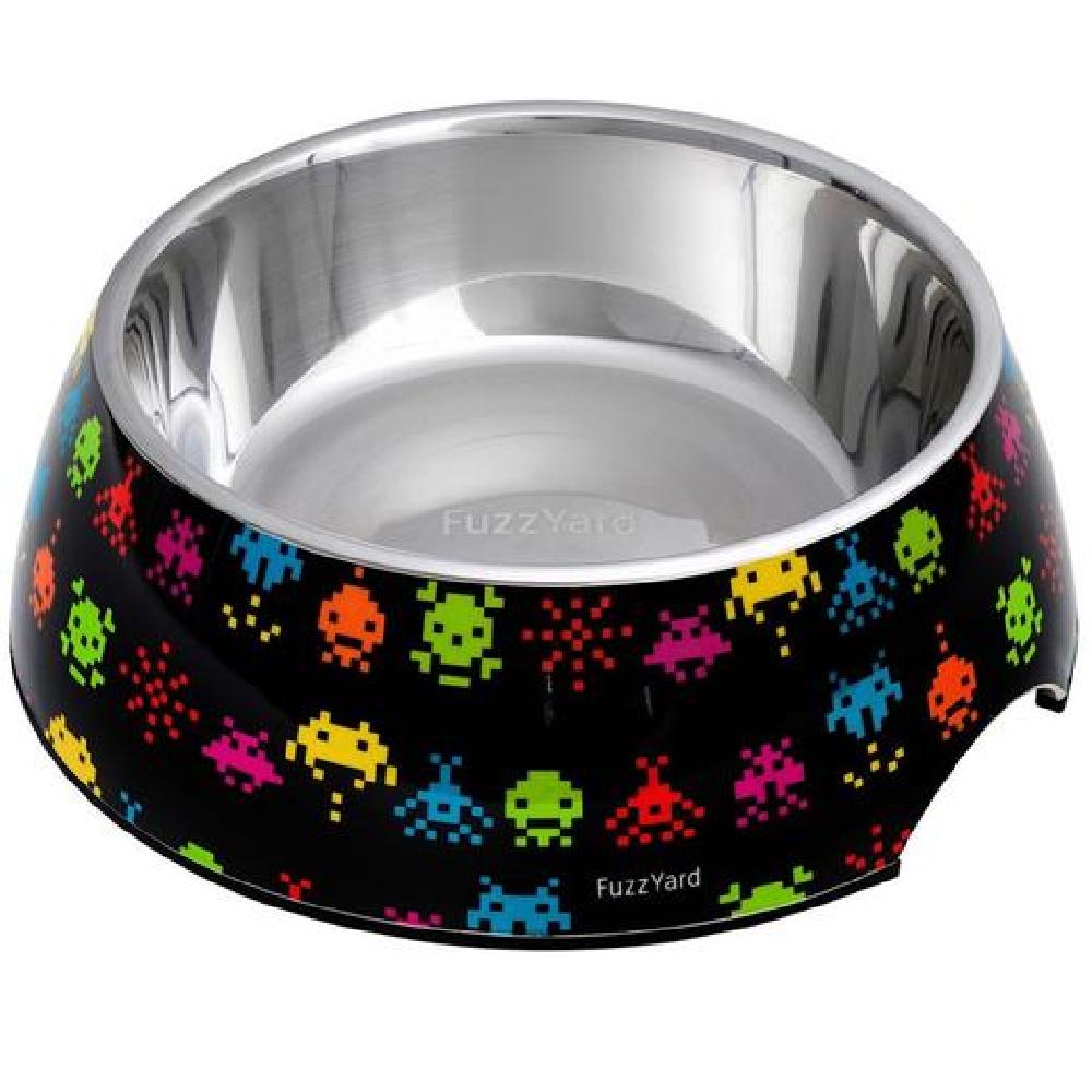 FuzzYard Easy Feeder Bowl Space Riders