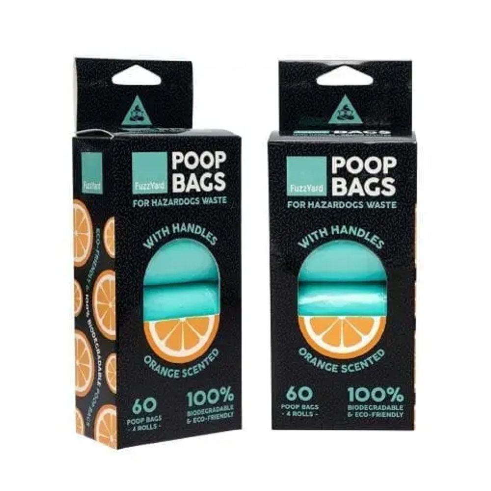 FuzzYard Orange Scented Poop Bag