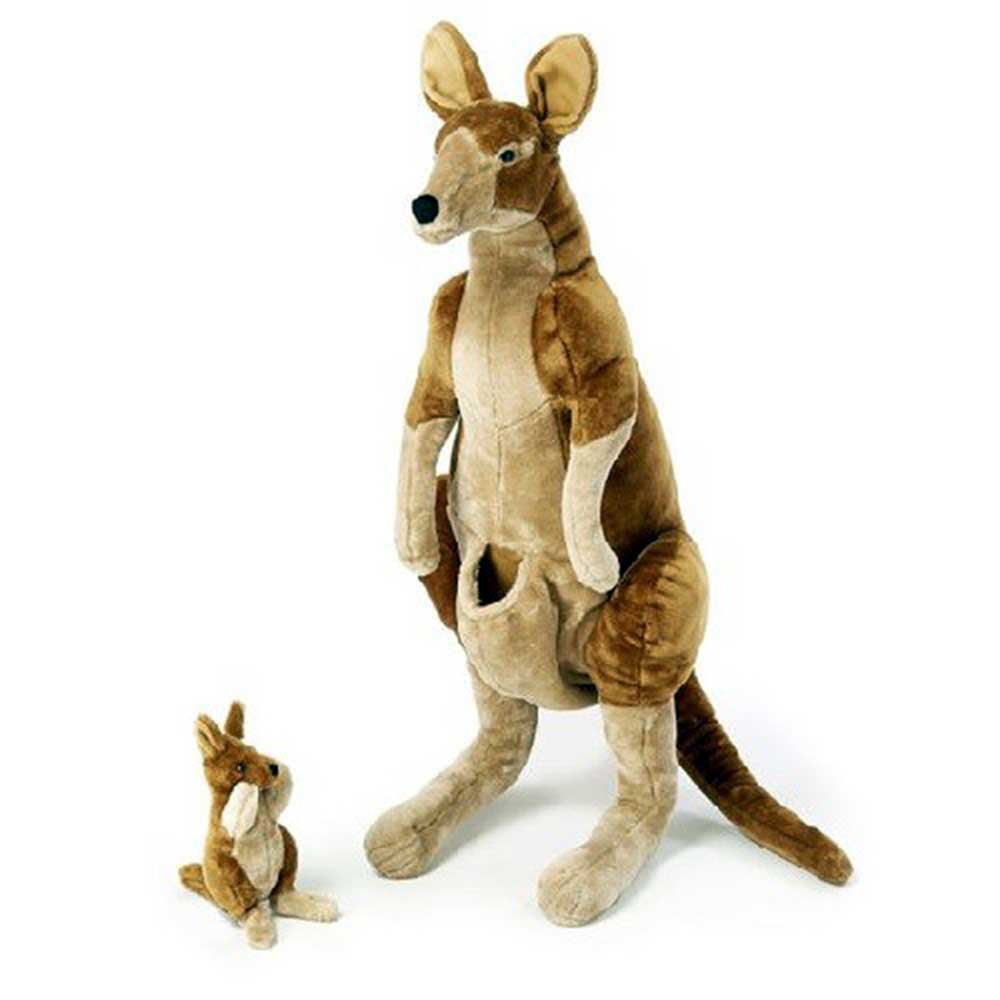 Melissa & Doug Kangaroo & Joey Lifelike Stuffed Animal Toy