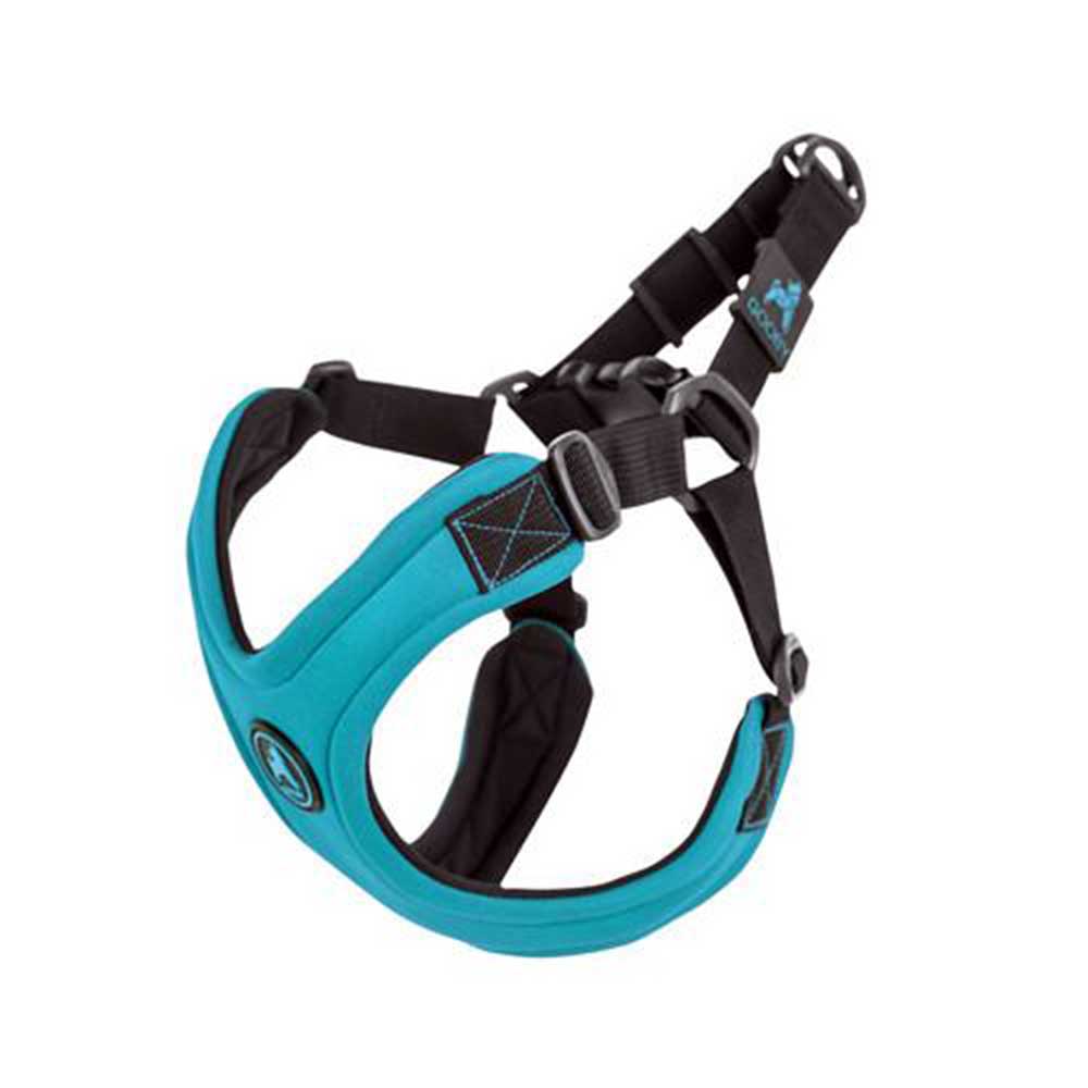 Gooby Escape Free Sport Harness For Dogs, Small (Turquoise)