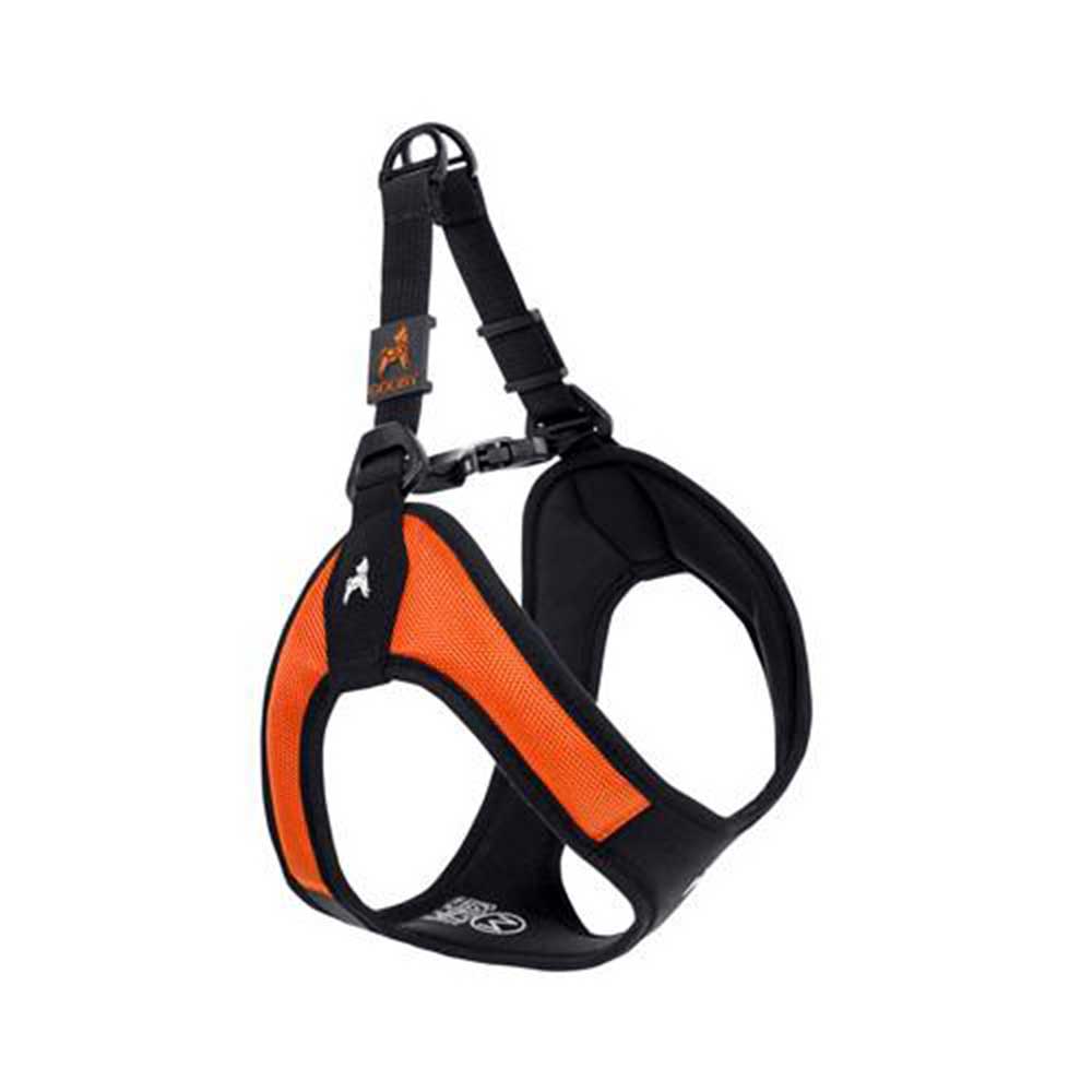 Gooby Escape Free Easy Fit Dog Harness Orange - Extra Small