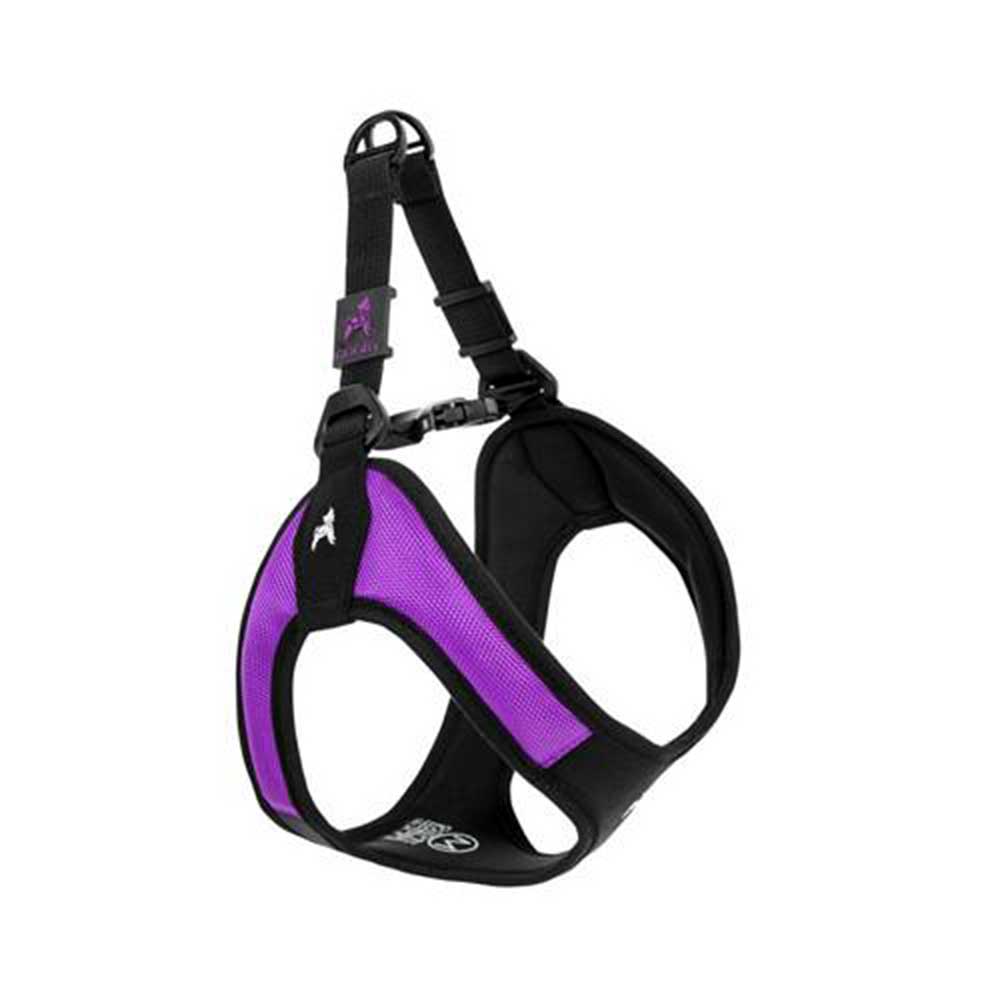 Gooby Escape Free Easy Fit Dog Harness, Large (Purple)