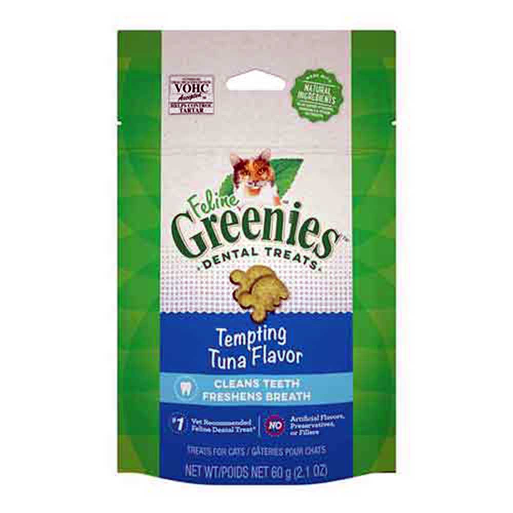 Greenies Feline Tempting Tuna Flavor Dental Cat Treats