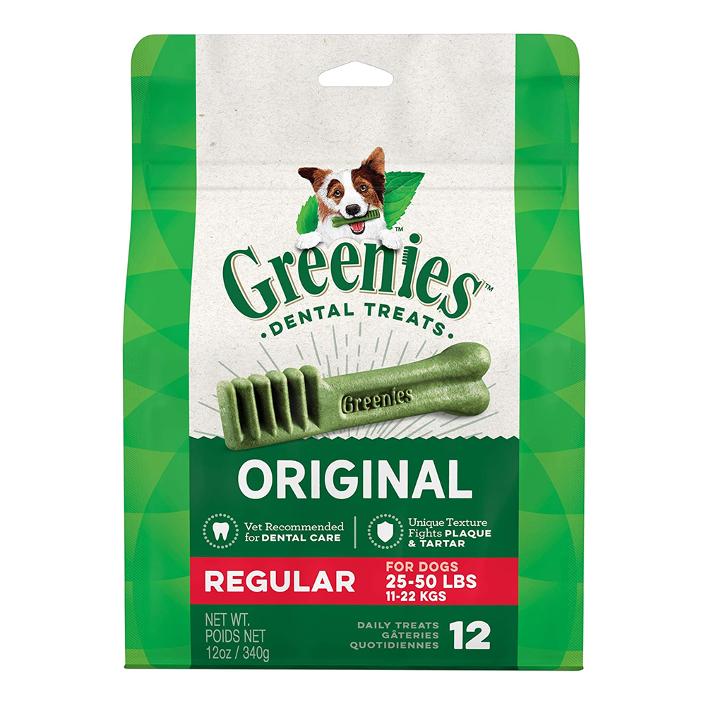 Greenies Original Regular Size Dog Dental Treats 340 g (12 oz)