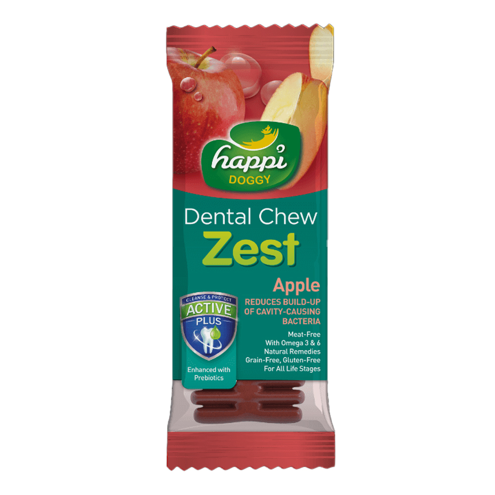 Happi Doggy Dental Chew Zest Stick (Apple)