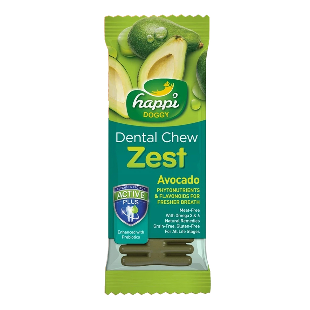 Happi Doggy Dental Chew Zest Stick (Avocado)