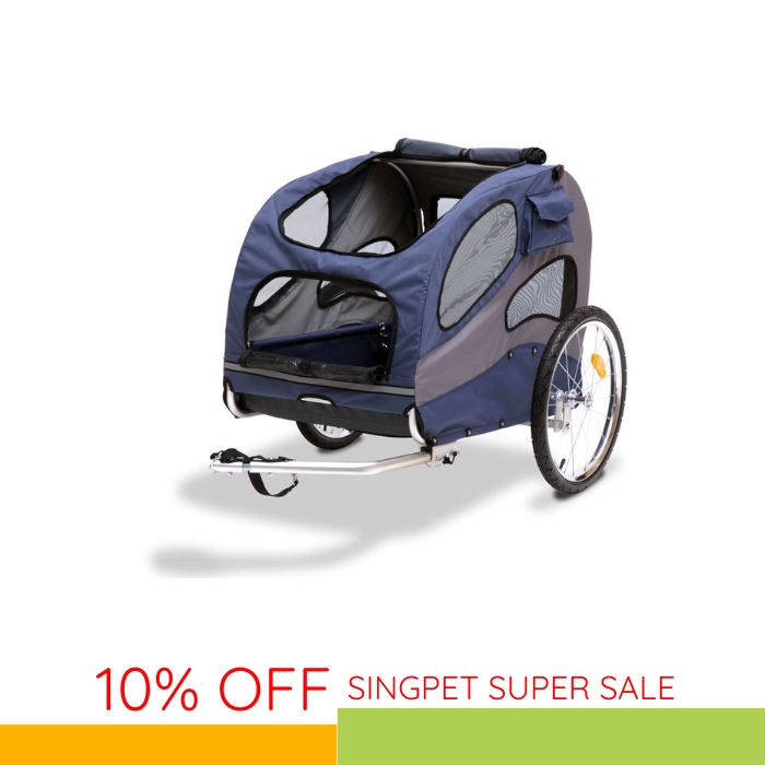 Happy Ride Pet Bicycle Trailer Large