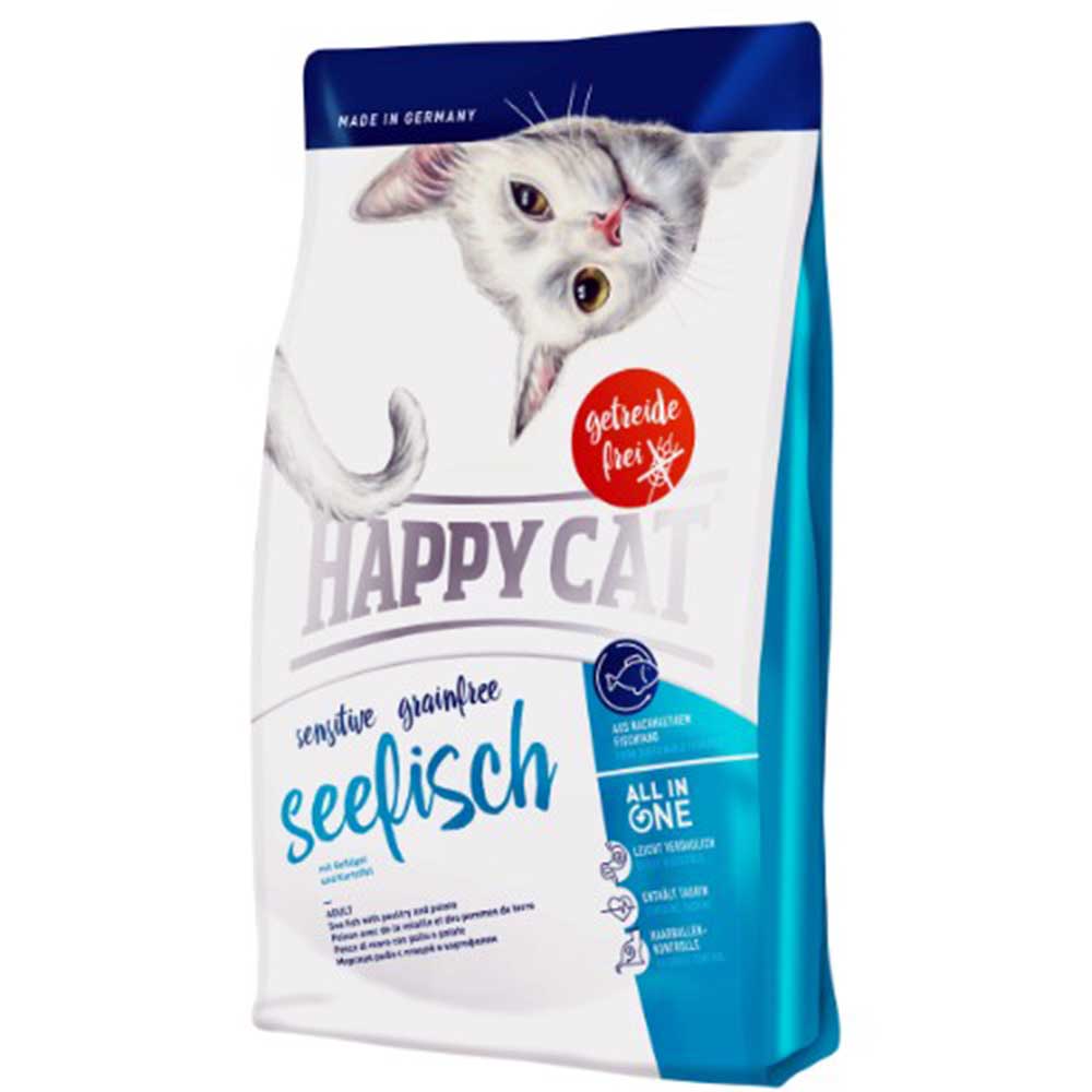 Happy Cat Seafish,Poultry & Potato 1.4 k