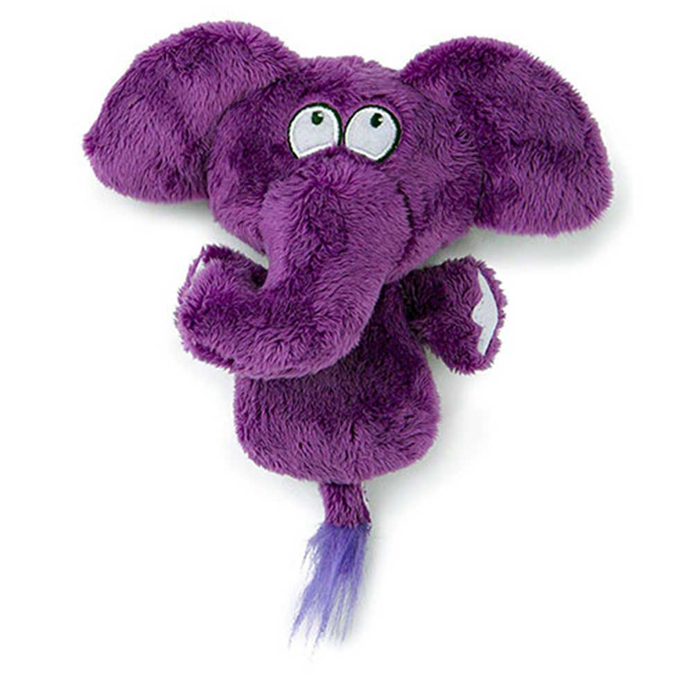 Hear Doggy Flattie Mini Elephant w/chewg