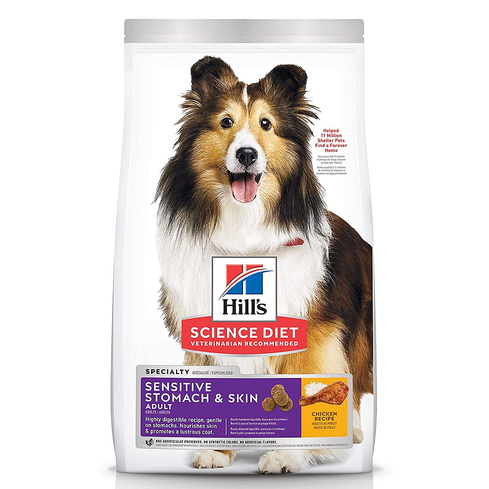 Hills Science Diet Adult Sensitive Stomach And  Skin - Dry Dog Food, 30 Lbs(13.6 Kg)