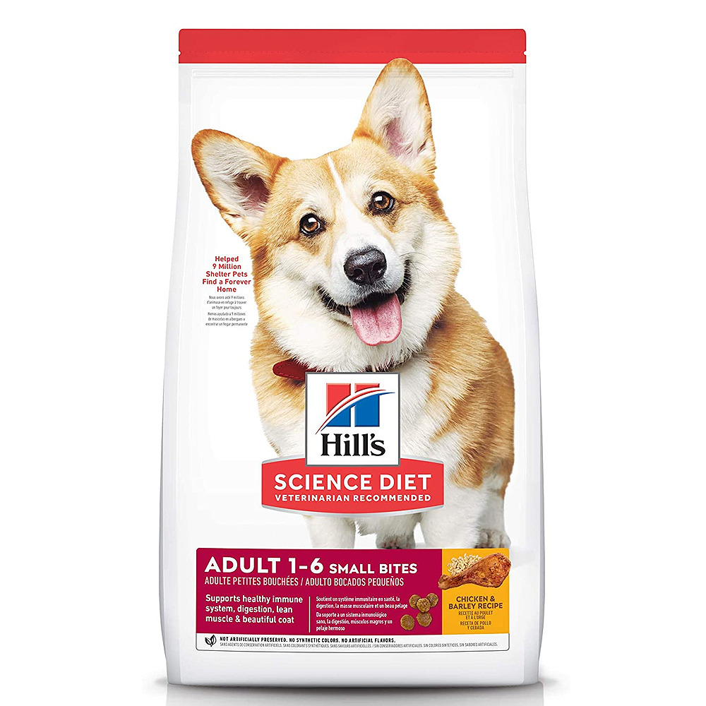 Hills Science Diet Adult  Chicken & Barley Recipe Small Bites 12 kg