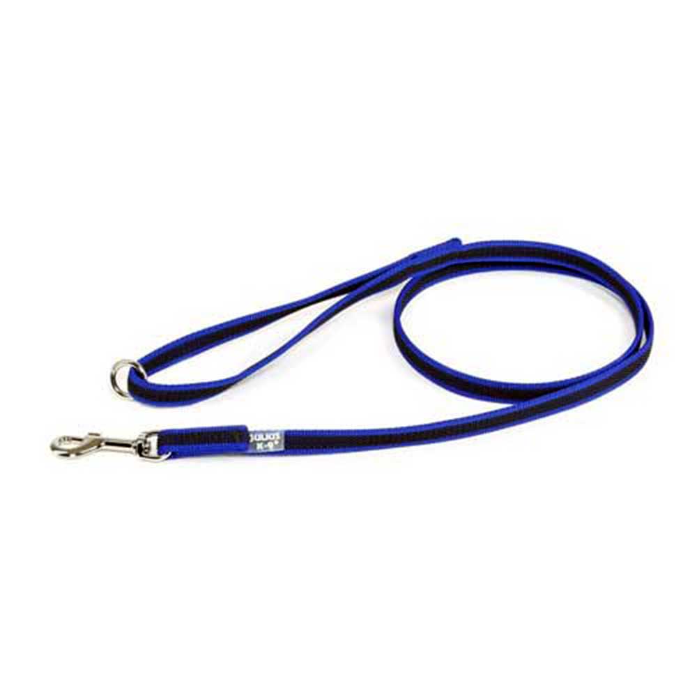 J-K9 C&G Leash Blue-Grey W(1/2"/14mm)xL (4ft / 1.2 m)w/Handle,Max 66lb/30 kg