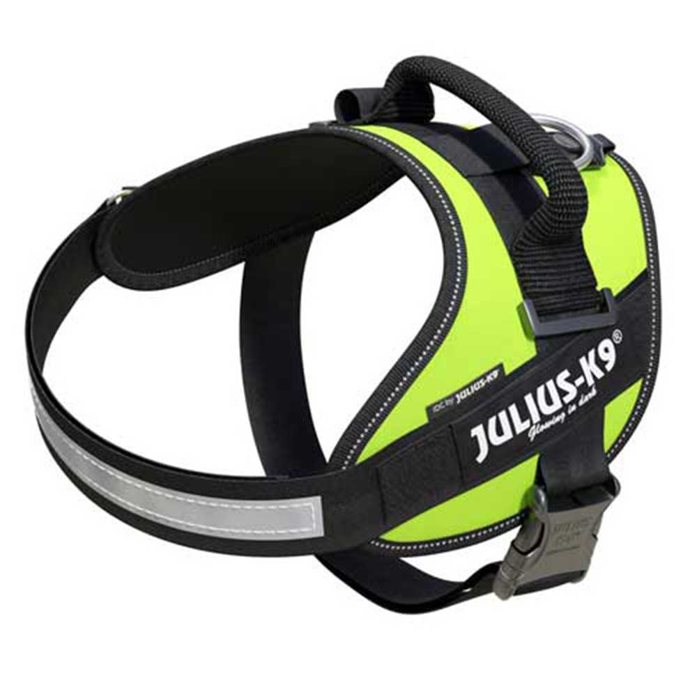 Julius-K9 IDC-Powerharness For Dogs Size: 0, Neon Green