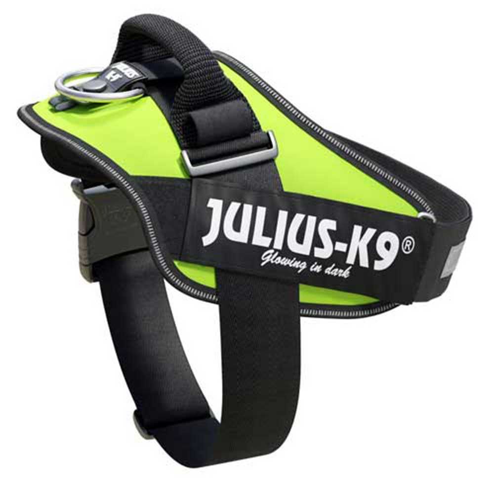 Julius-K9 IDC-Powerharness For Dogs Size: 1, Neon Green