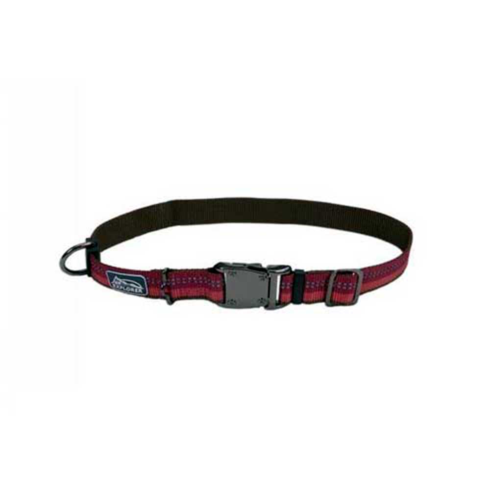 K9 Explorer Adj. Ref Collar 1" Berry