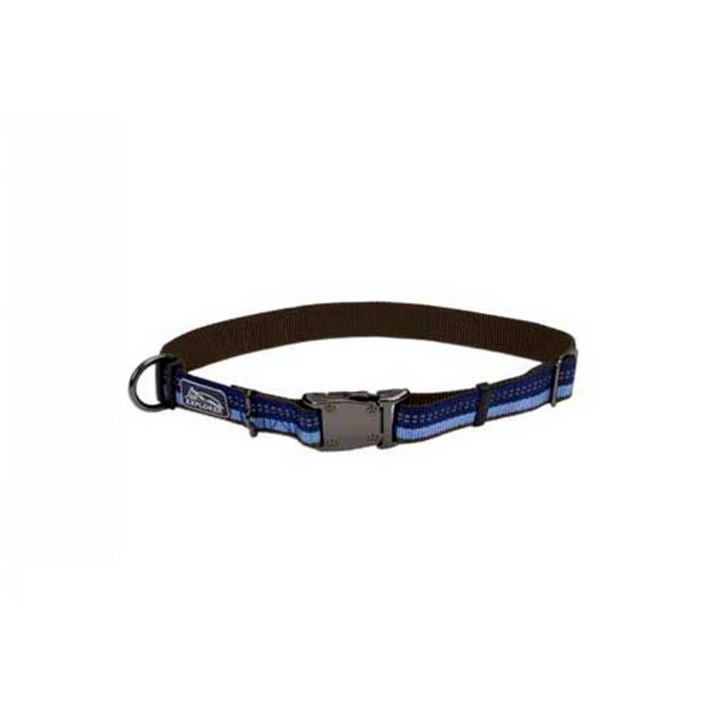 K9 Explorer Adj. Ref Collar 1" Sapphire