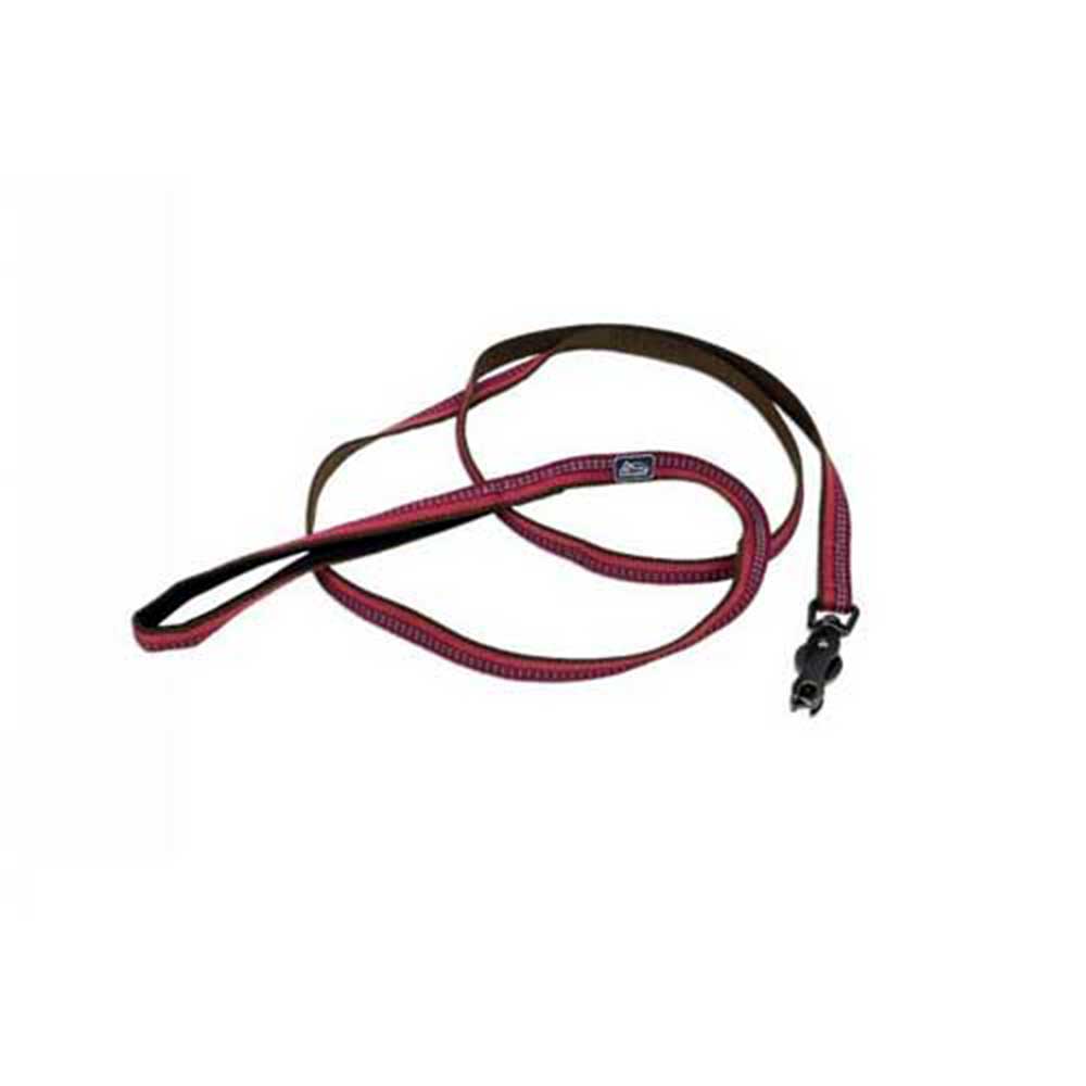 K9 Explorer Ref Leash W/Scr Clip 1"Berry