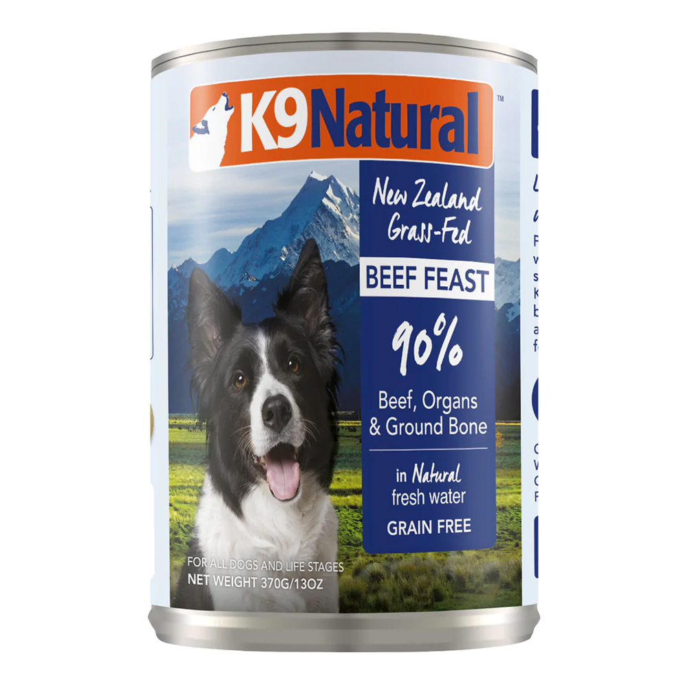 K9 Natural Canned Beef Feast 370 g / 13 oz