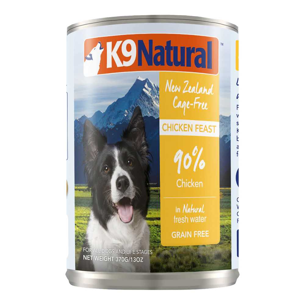 K9 Natural Canned Chicken Feast Dog Food 13 oz (370 g)