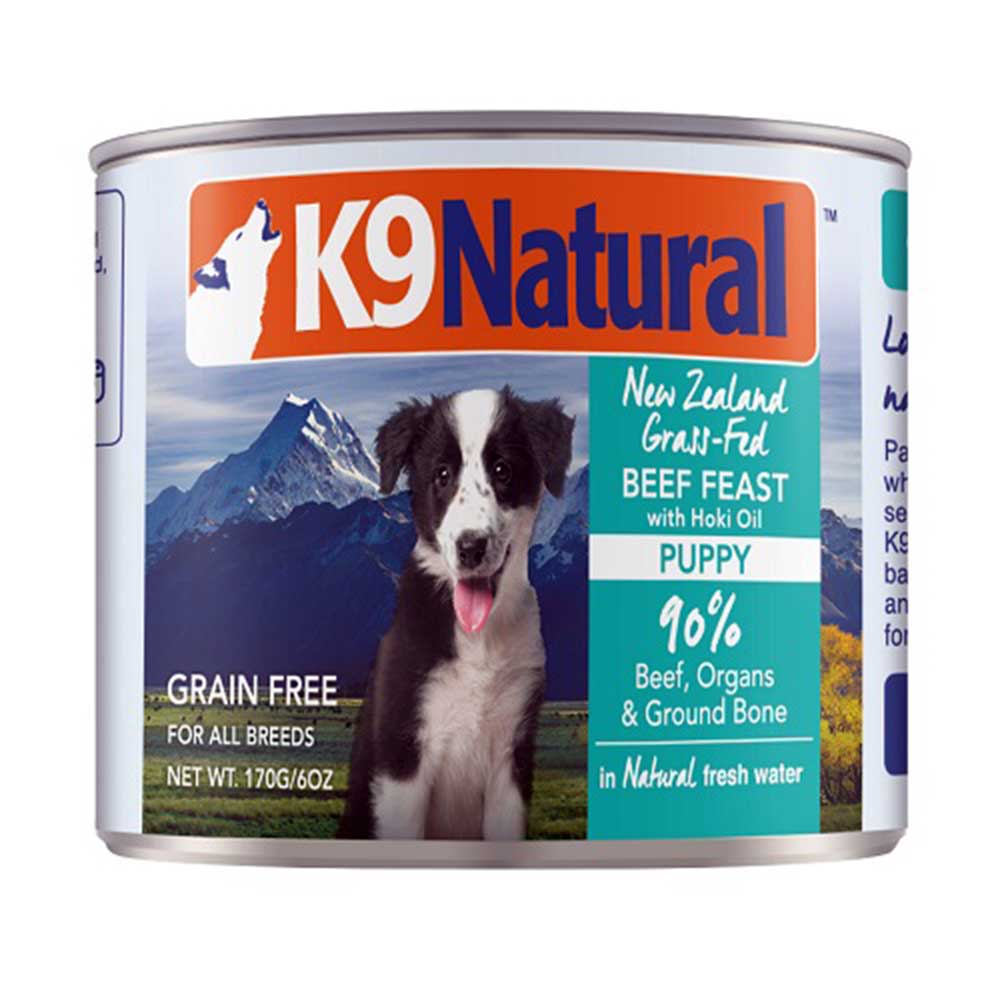 K9 Natural Puppy Beef Feast Canned Dog Food, 170 gms