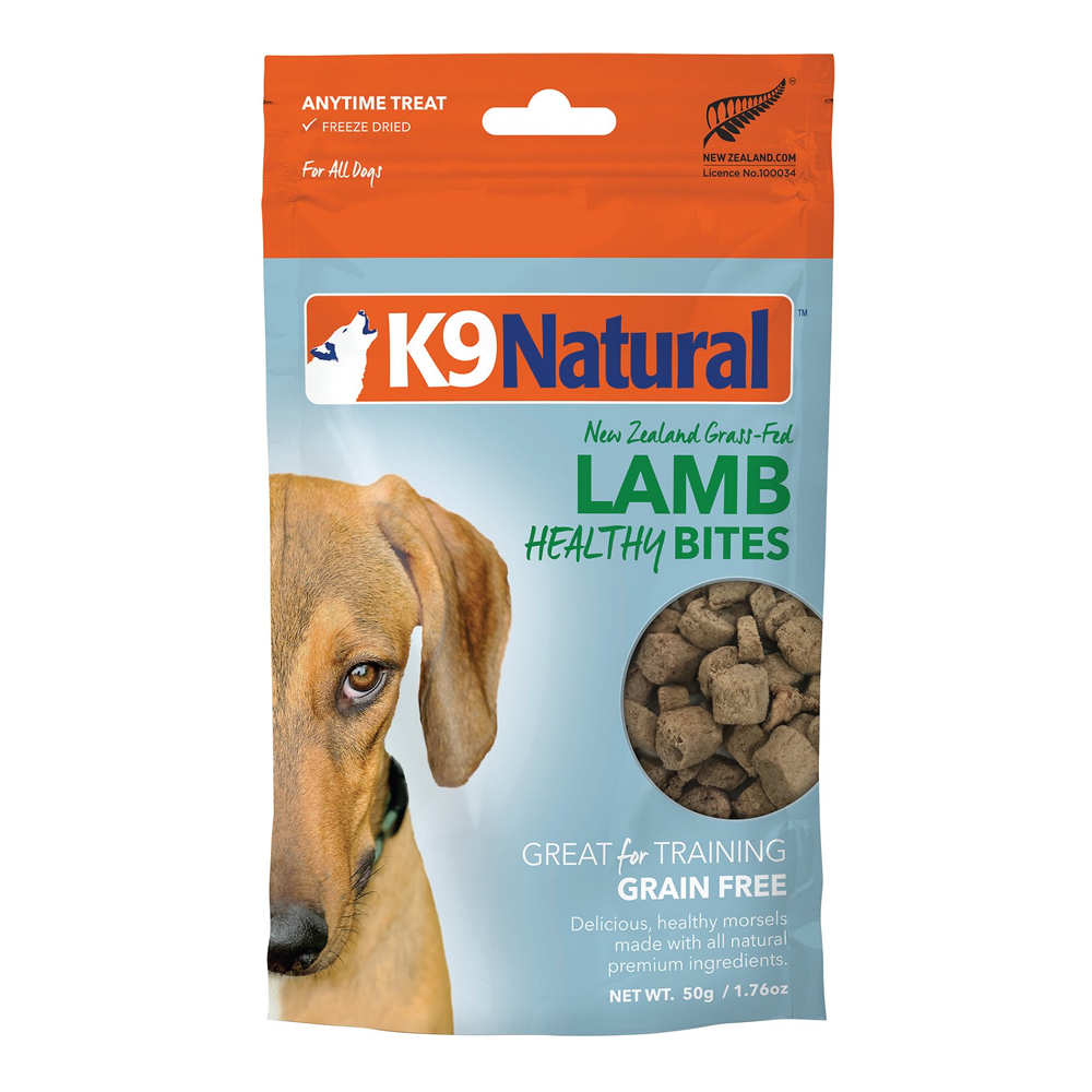 K9 Natural Healthy Bites Dog Treats, Lamb