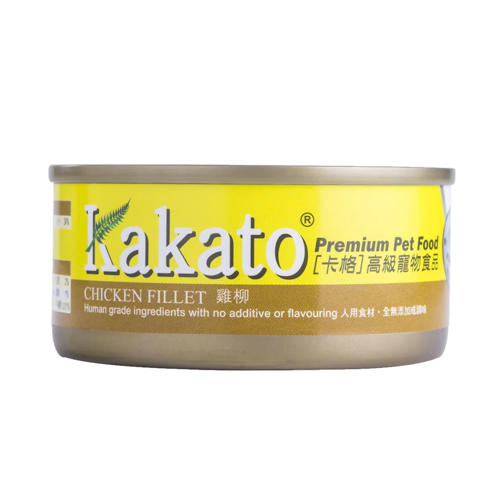 Kakato Premium Chicken Fillet Canned Cat & Dog Food 170 g