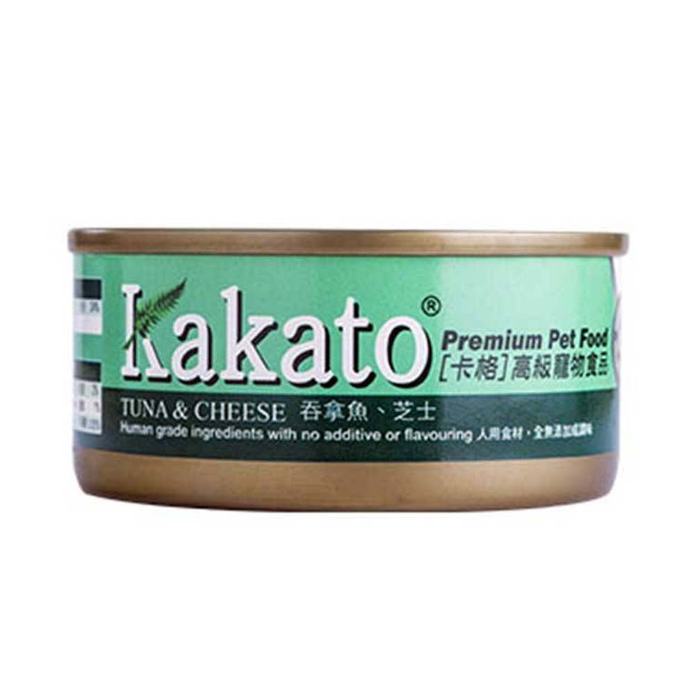 Kakato Premium Tuna & Cheese Canned Cat & Dog Food 170 g